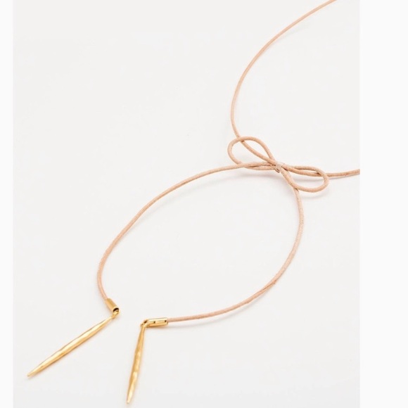 Gorjana Annabelle Bow cord Necklace - Picture 2 of 8